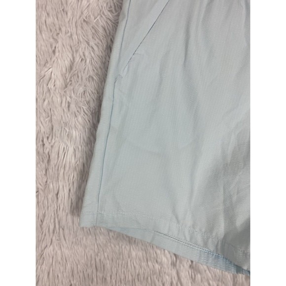 All In Motion Men's UPF Hybrid Swim Shorts Trunks Light Blue Marble SZ 36 - Picture 2 of 8